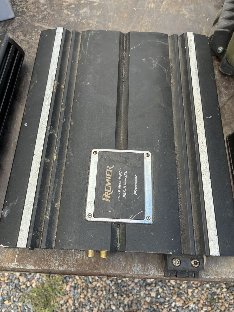Pioneer Premier PRS-D5000SPL Class D Mono Amplifier Car Audio Amp