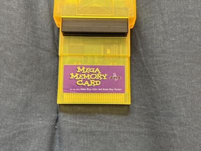 Mega Memory Card Game Boy Color & Pocket Interact Nintendo GBC Tested Working