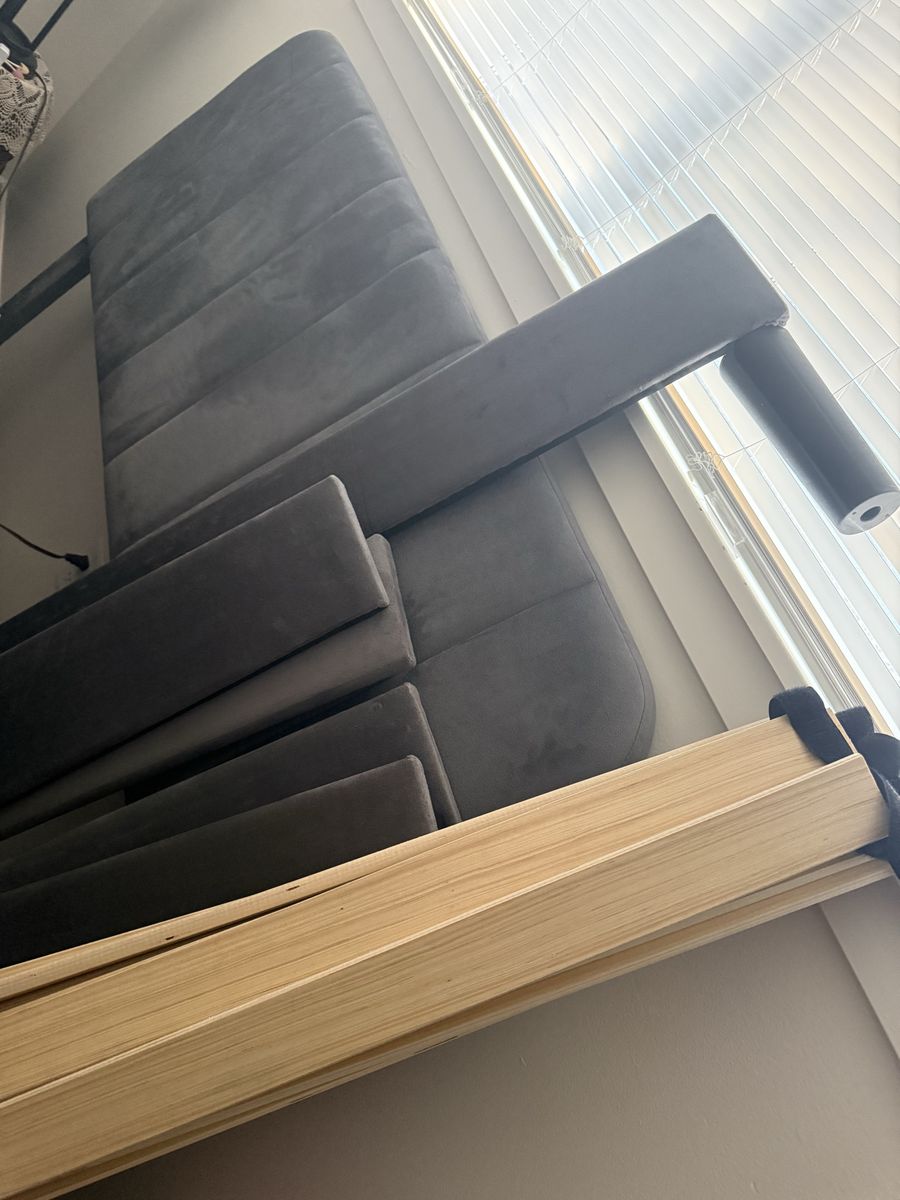 Full size bed and mattress