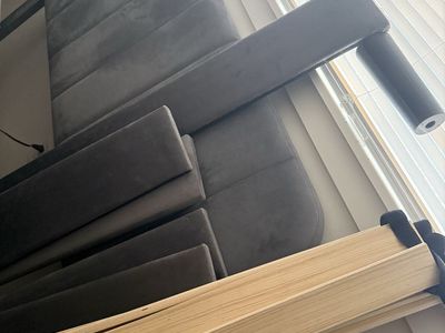 Full size bed and mattress