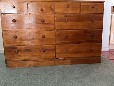 Antique Pine Dresser.