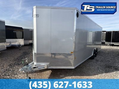 8.5x24 Alcom Aluminum EZ Hauler XLT Trailer - 7'0" Interior - 10K GVWR -