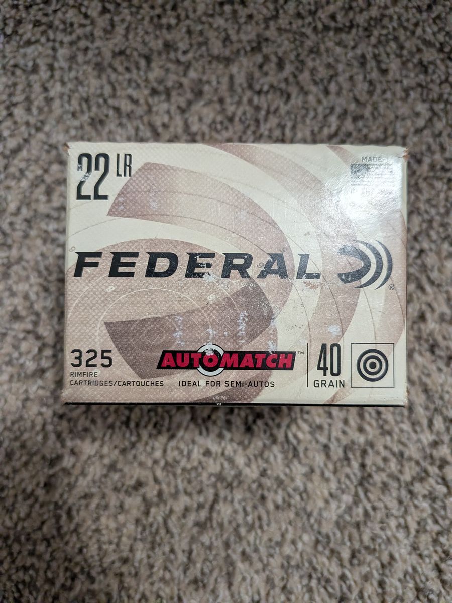 Federal AutoMatch .22lr 325 pack