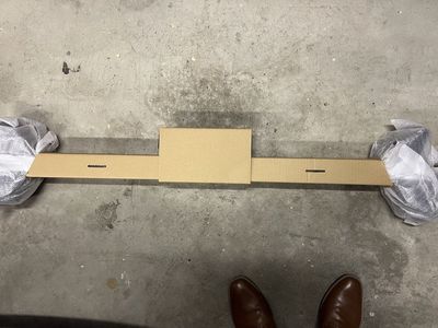 OEM Audi Q5 Roof Rack Cross Bars (2018+)
