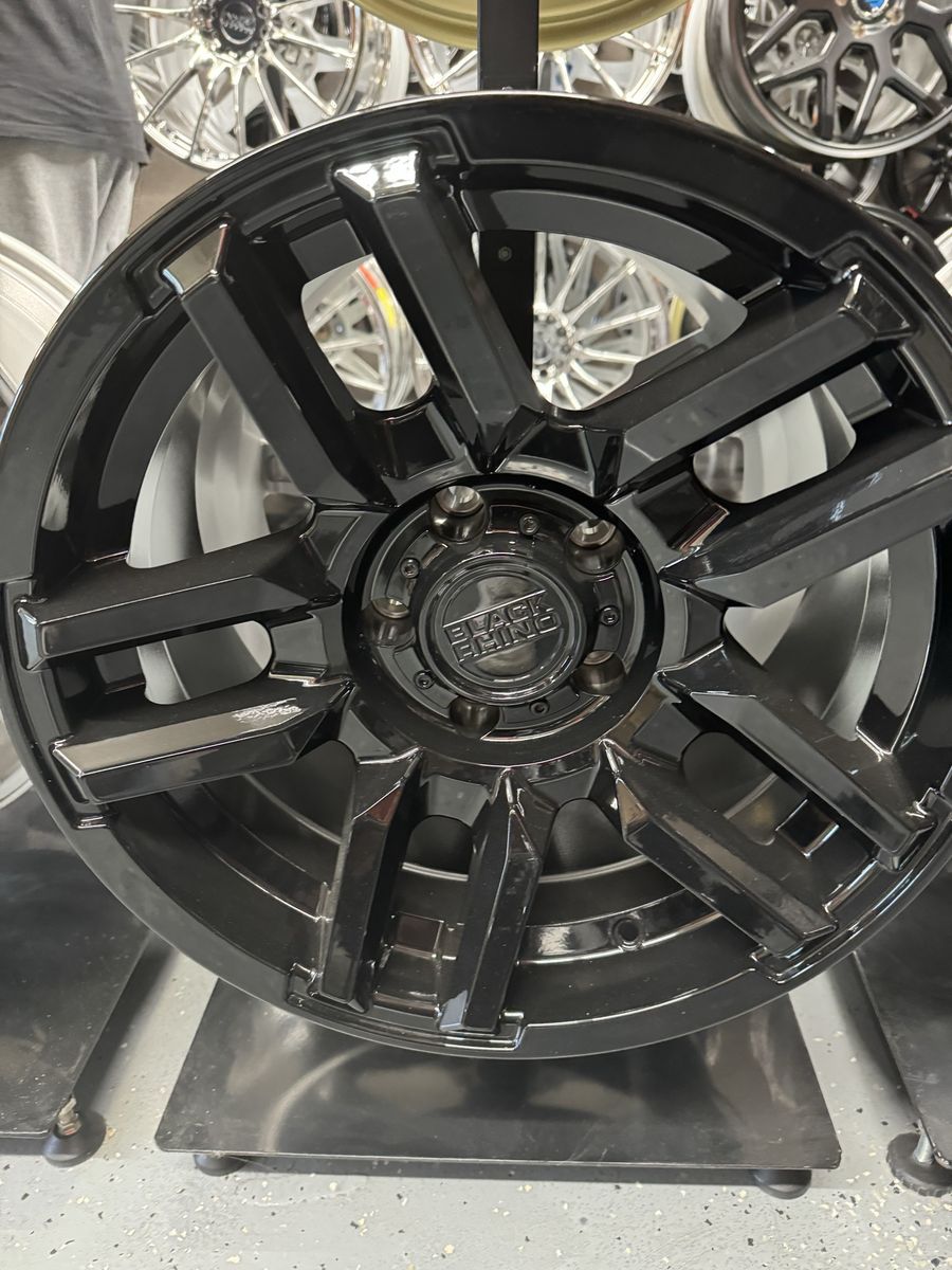 Black Rhino Mesa 17x8.5 5x127 -18 Gloss Black Wheels - New set of 4