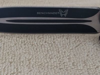 Black Automatic Out-the-Front (OTF) Knife