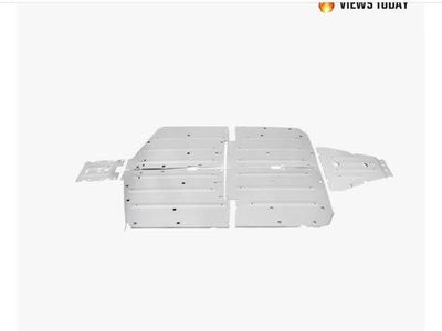 Rival Powersports Polaris Ranger XP 1000 Crew Alloy Skid Plate