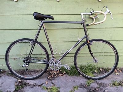 Vintage 1980s Specialized Expedition 68cm Touring Bike Gray Lugged Japan