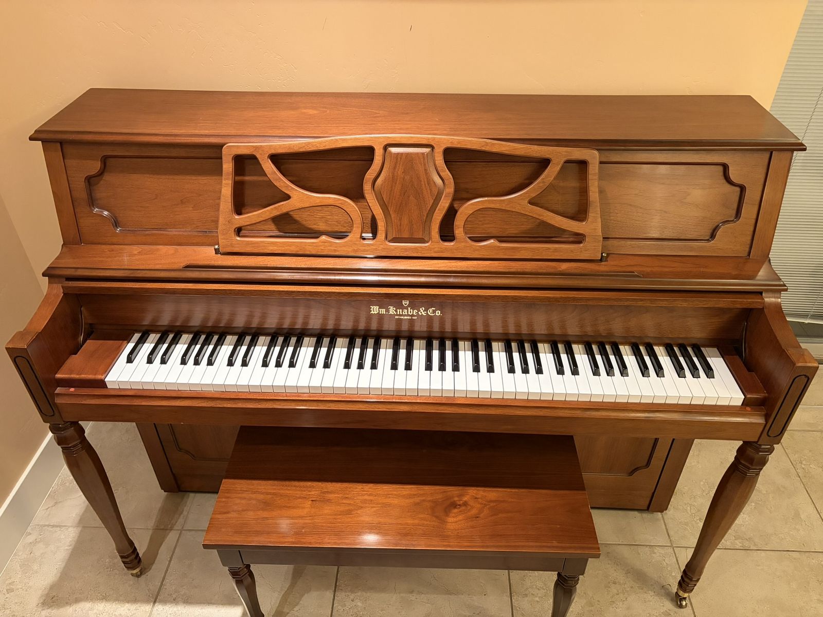 Wm. Knabe & Co. Upright Piano