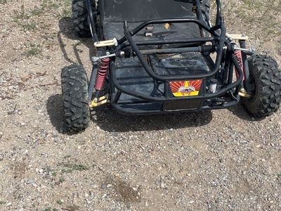 Black widow go cart