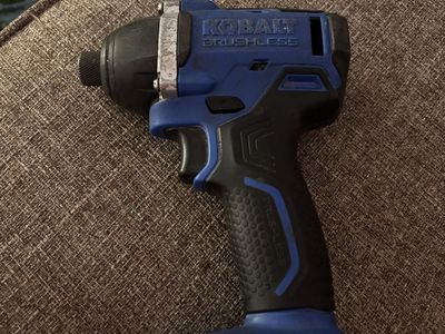Kobalt Brushless Cordless Impact Driver, 24V, Blue/Black - Tool Only