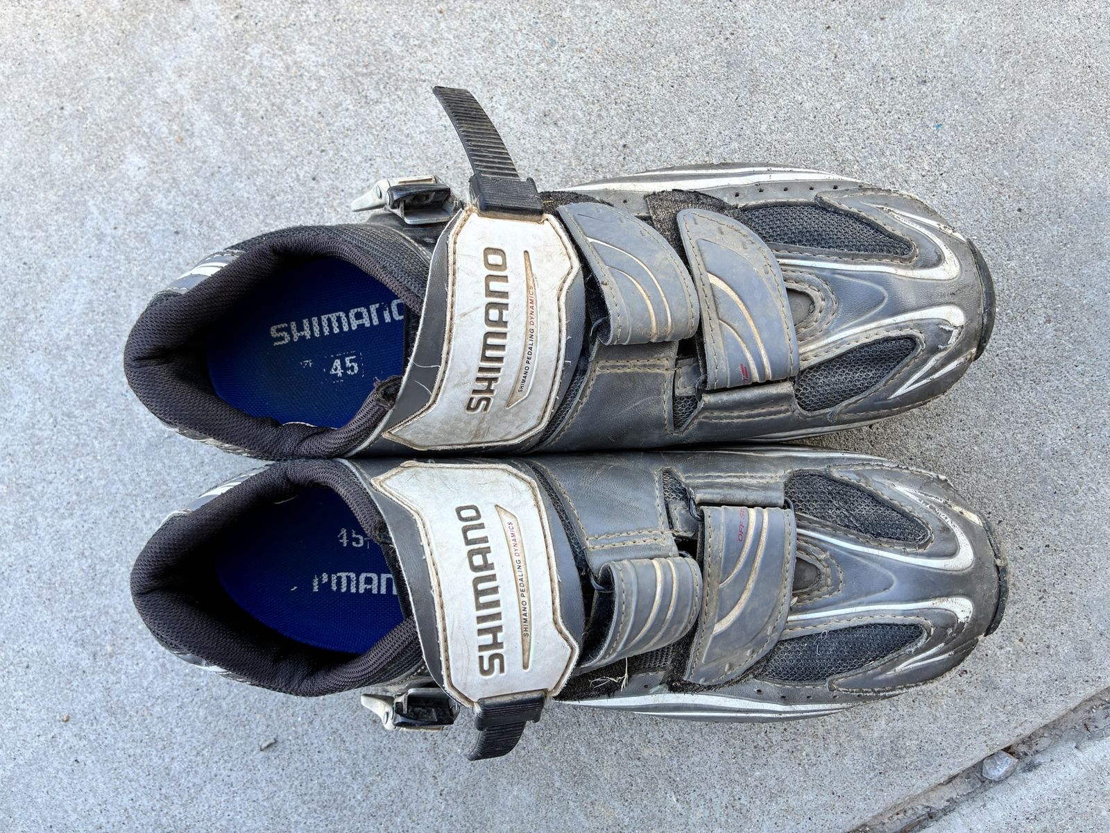 Shimano Clip In Biking Shoes 10.5