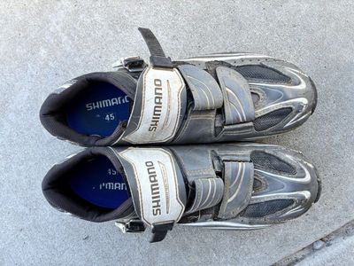 Shimano Clip In Biking Shoes 10.5