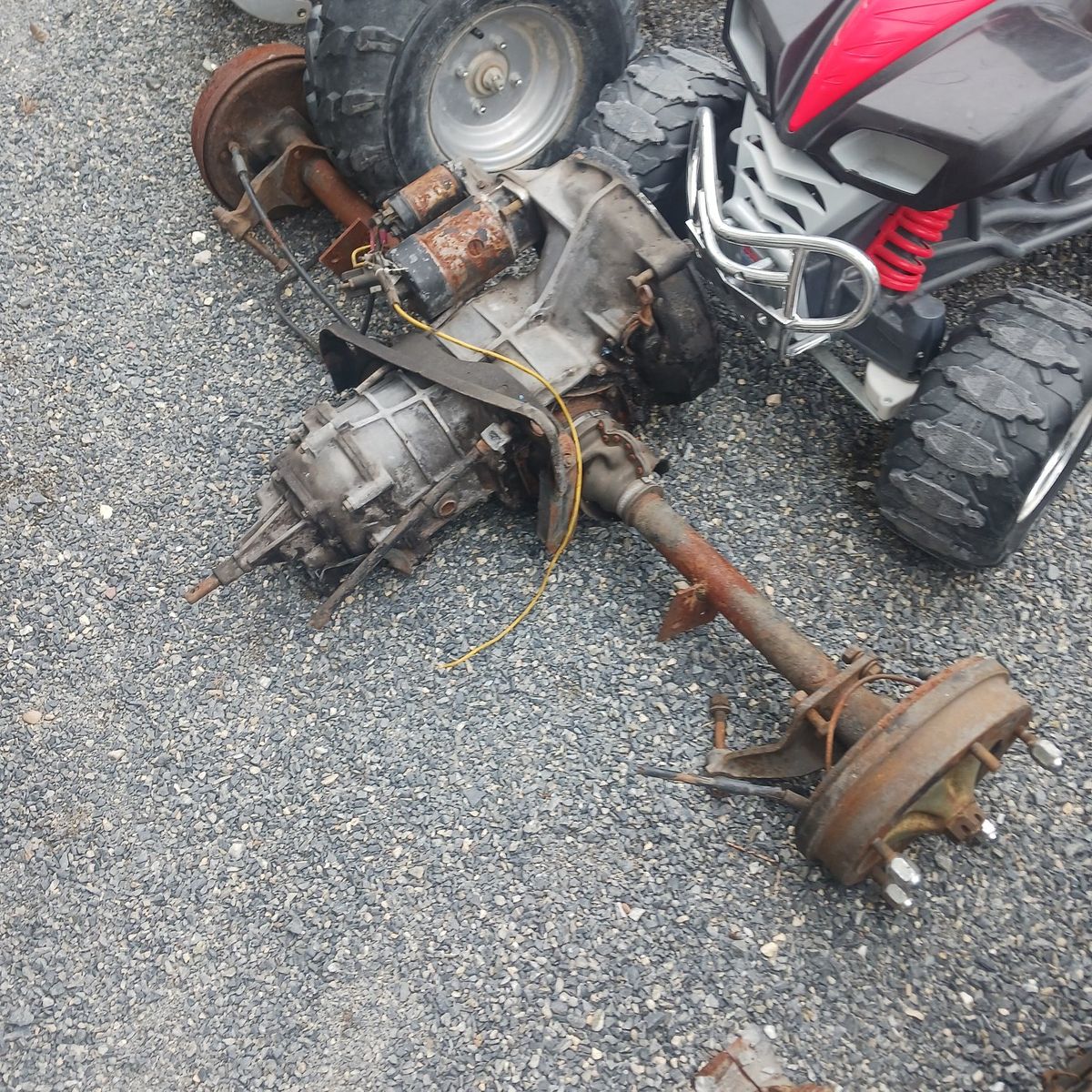 1965 vw transaxle assembly