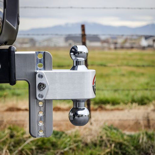 WEIGH SAFE Turnover Ball  6" Drop Hitch w/ 3" Shank (8K/21K GTWR)