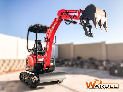 Mini Excavator with thumb
