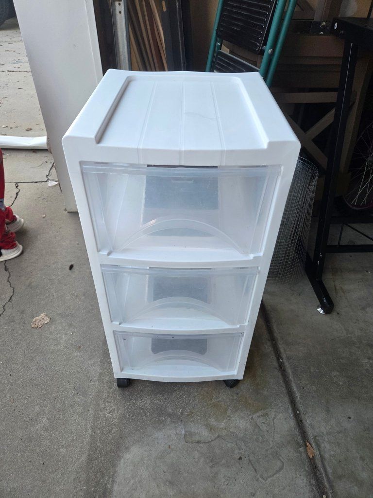 Plastic Storage Drawers