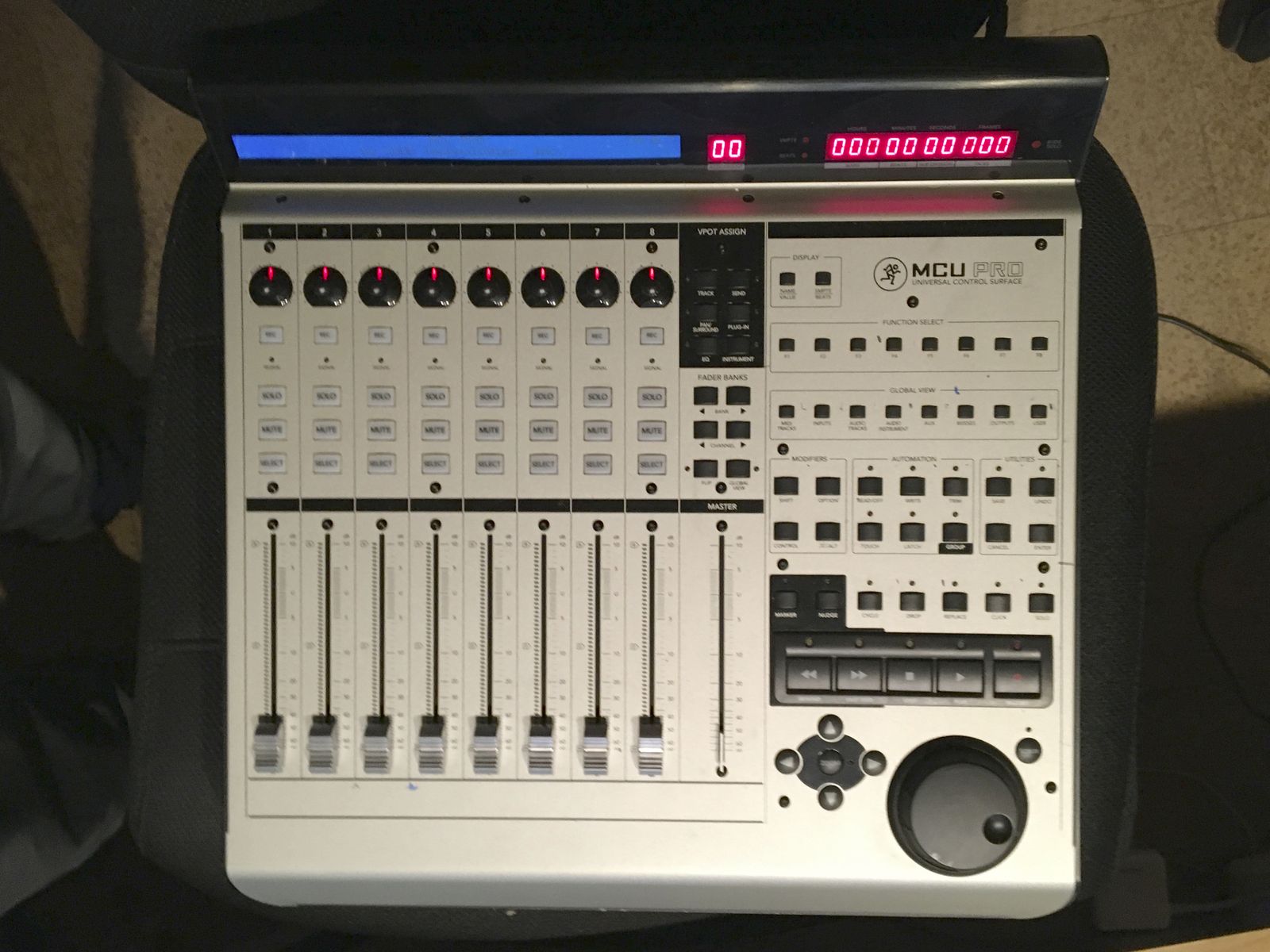 MACKIE MCU PRO FUNCTIONING>PARTS