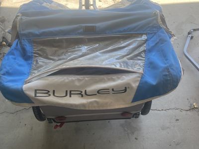 2 kid bike trailer