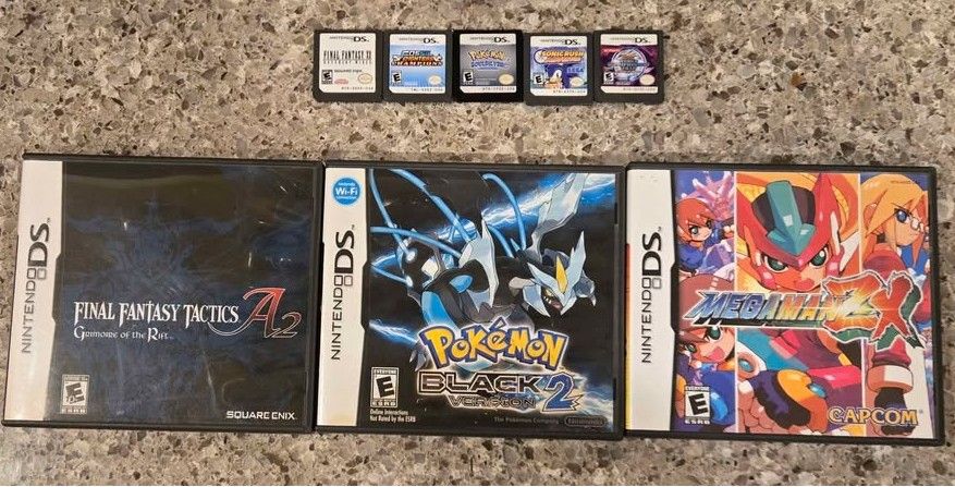 Nintendo Ds game bundle including PokeMon Soulsilver! trades considered!