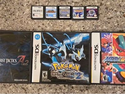 Nintendo Ds game bundle including PokeMon Soulsilver! trades considered!