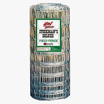 12.5-Gauge Field Fence 330ft Roll (10G Top/Bottom Wire) – Woven Farm & Sheep Fence