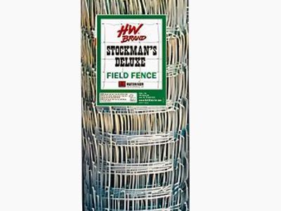 12.5-Gauge Field Fence 330ft Roll (10G Top/Bottom Wire) – Woven Farm & Sheep Fence