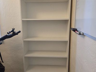 White IKEA Billy Bookcase