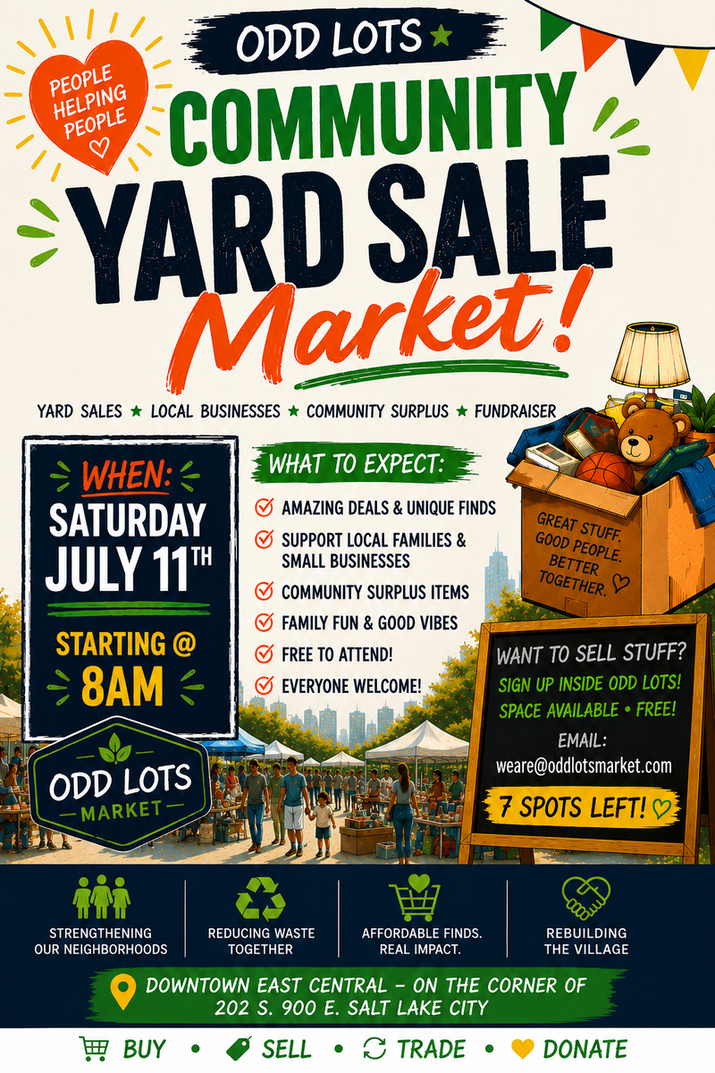 Combined Community Yard Sale - Downtown East Central