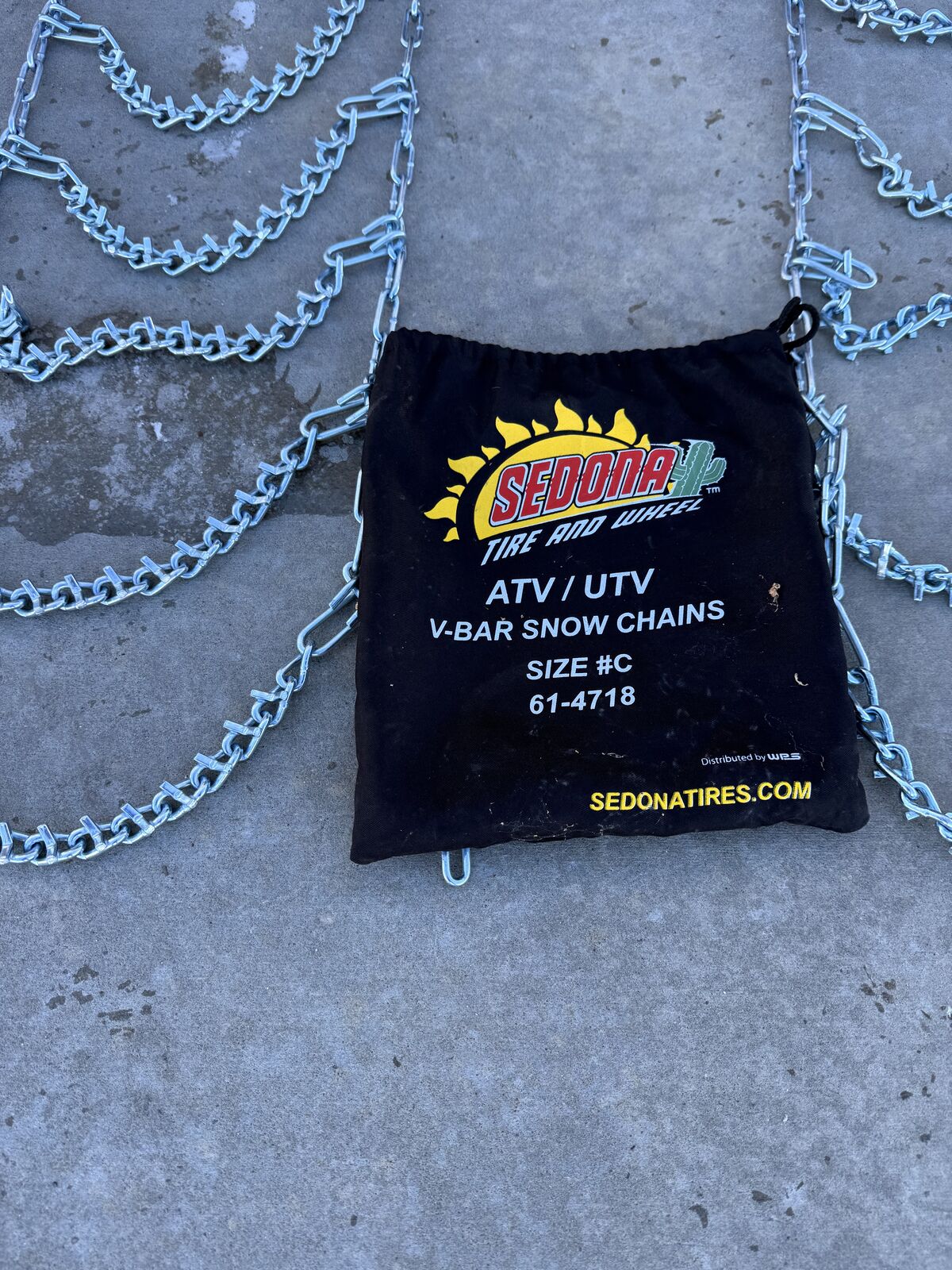 UTV Tire Chains - V-Bar Sedona Size C 61-4718