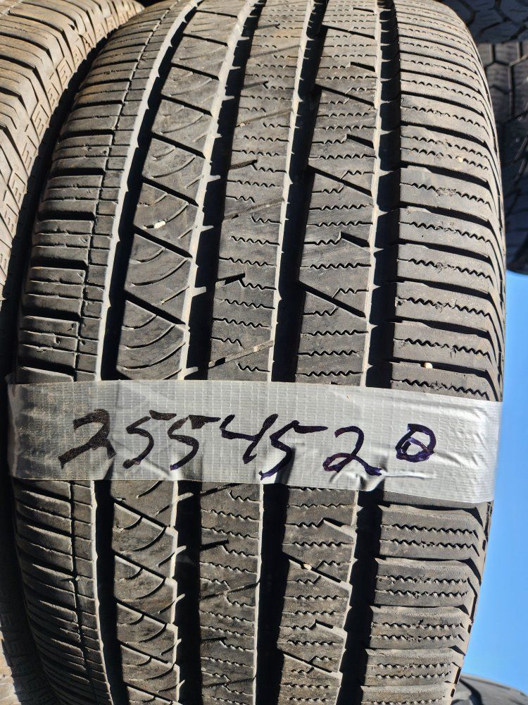 255/45r20 continental crosscontact lx sport