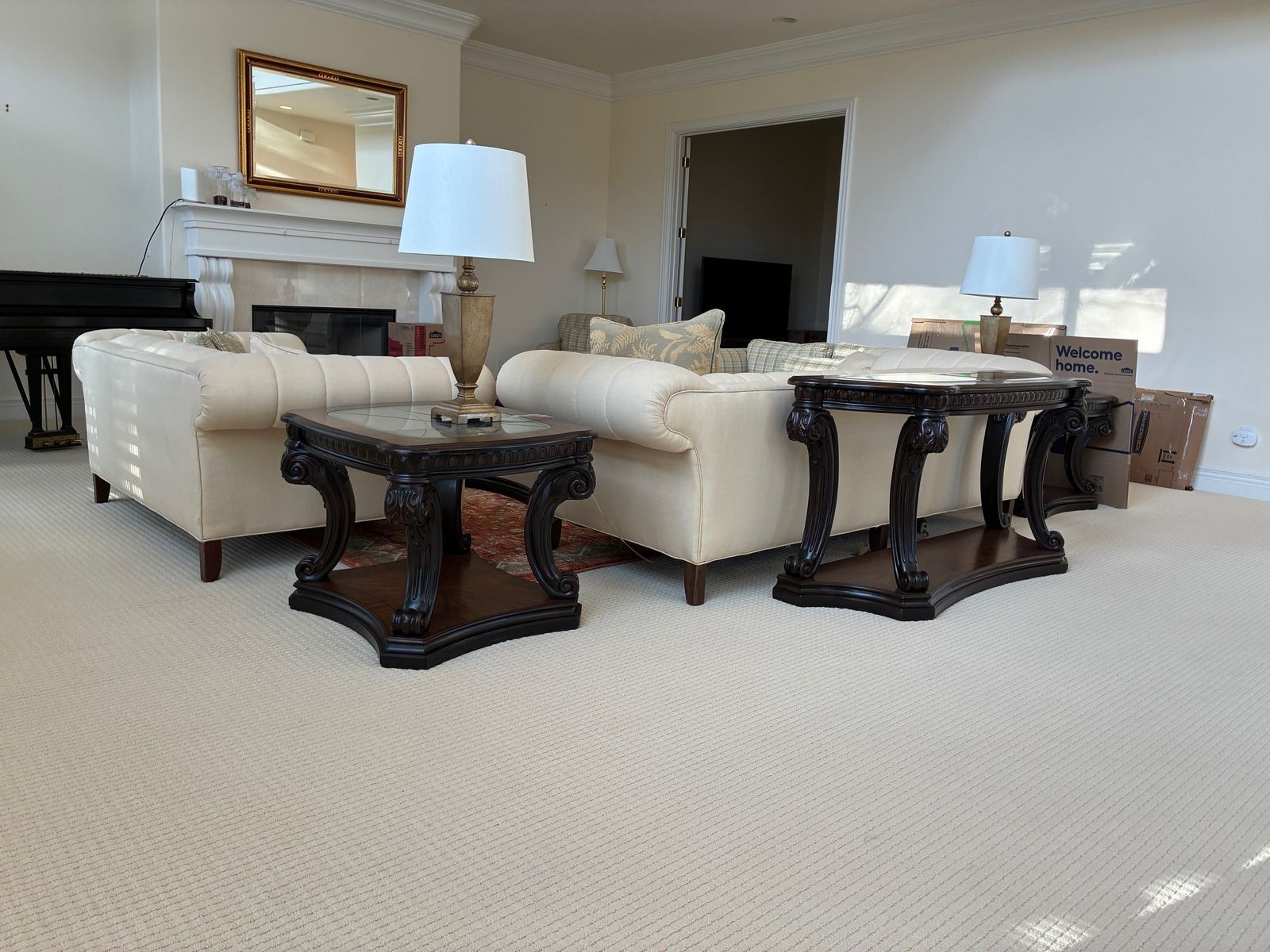 Full set of formal living room furniture - high quality custom made