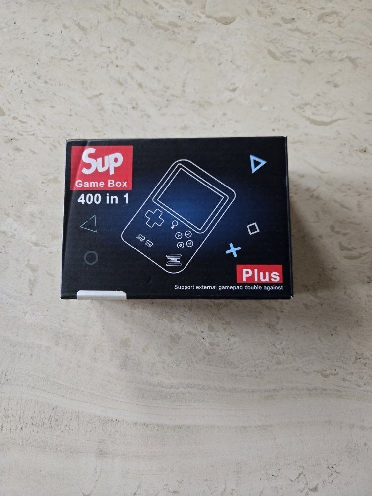 Sup Game Box 400 in 1 Plus Portable Handheld Retro Game Console Red new