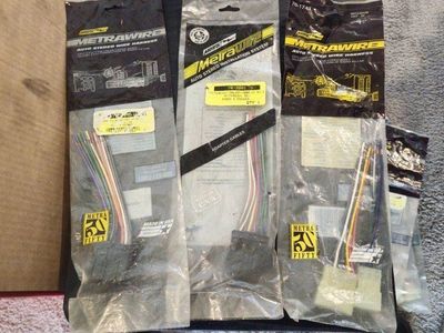 Old/New Stock Head Unit Wiring Harnesses Varying Manufacturers