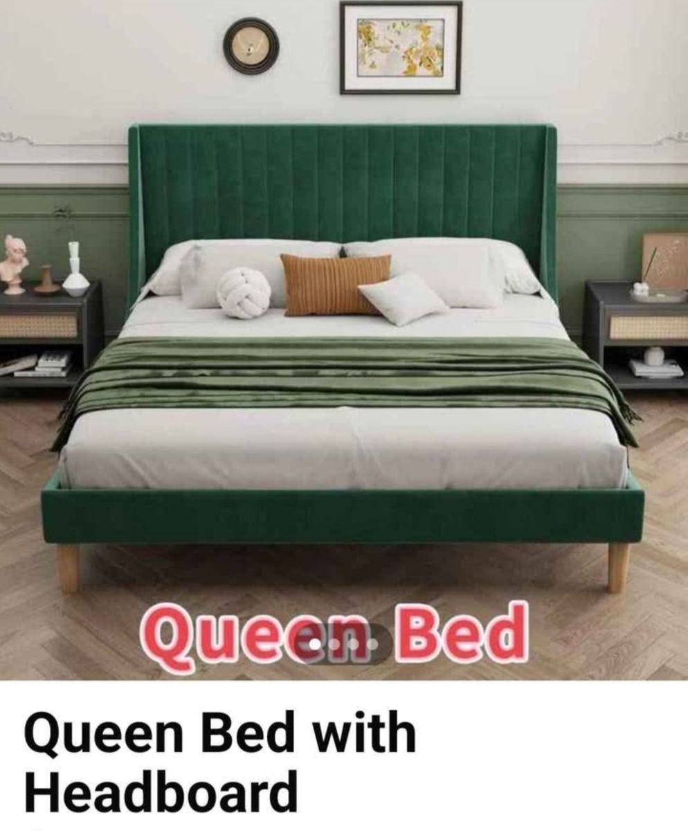 Queen Bed and Mattress