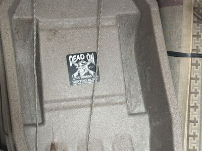 Dead on coffin blind