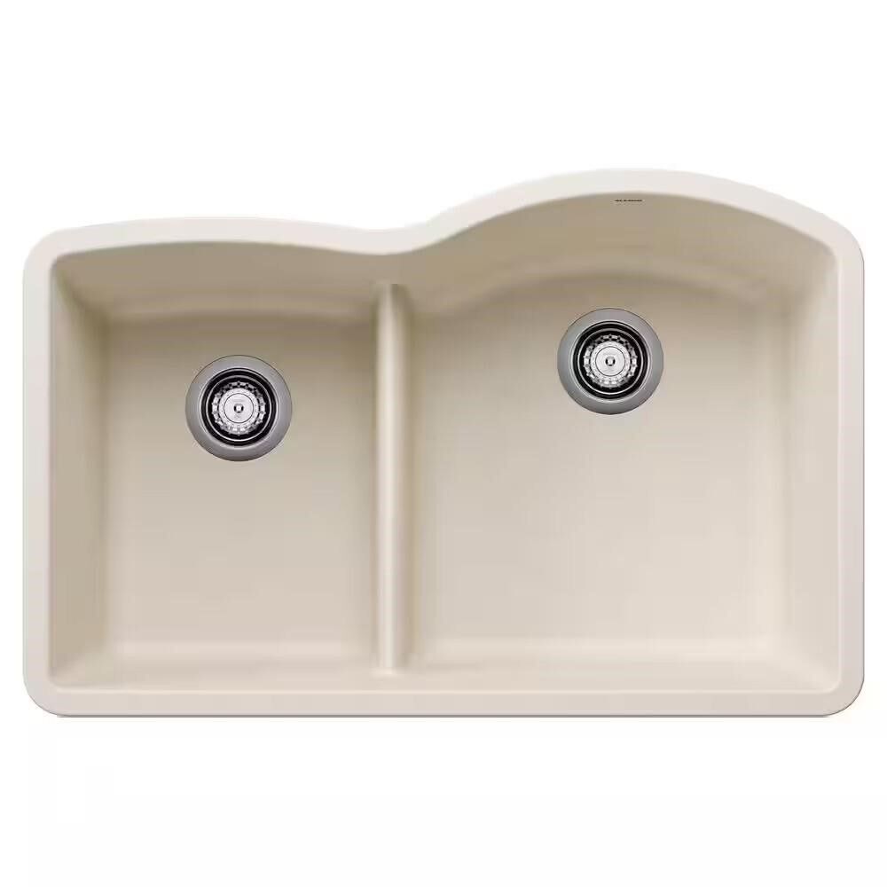 Blanco DIAMOND 32in Double Bowl Soft Sink