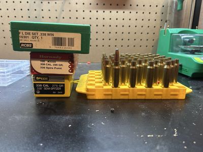 338 win mag die and brass