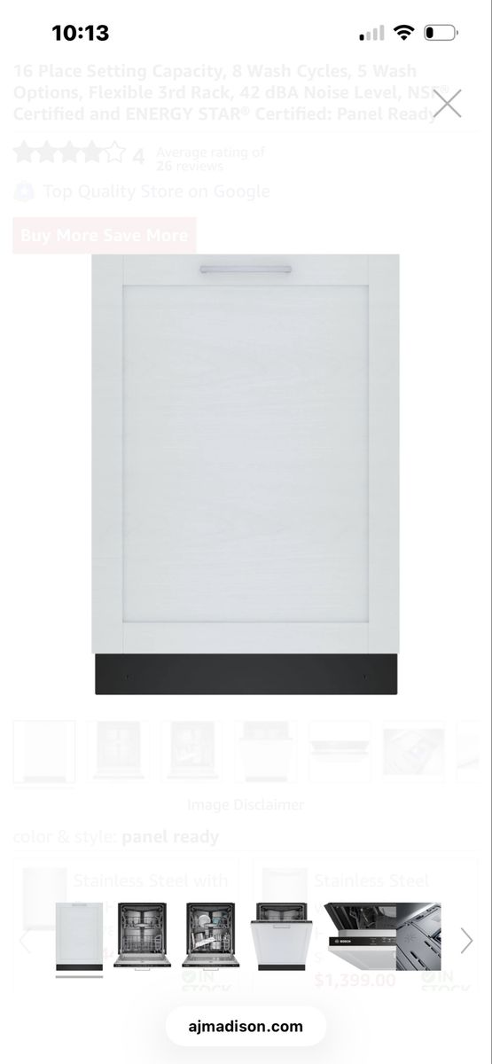 Brand New Bosch Panel ready