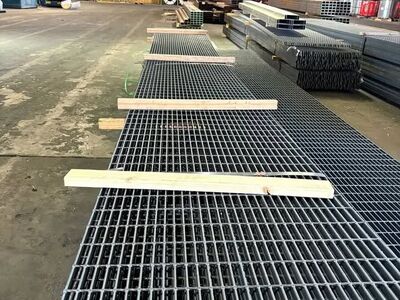 SPECIAL OFFER! Bare Steel Bar Grating 1" x 3/16" x 36" x 288" - $668.95 each $669