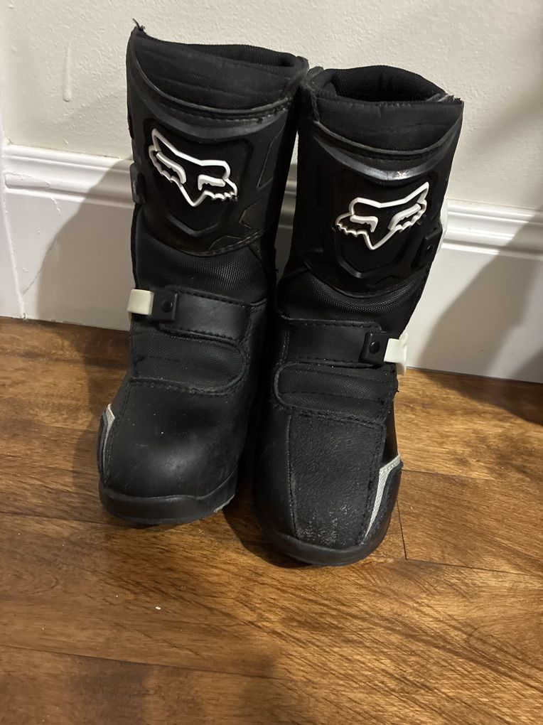 Fox Comp 5 kids Motcycle Boots Size K13