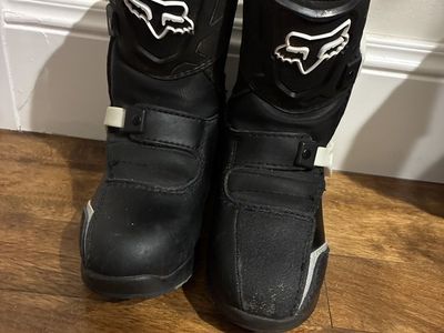 Fox Comp 5 kids Motcycle Boots Size K13