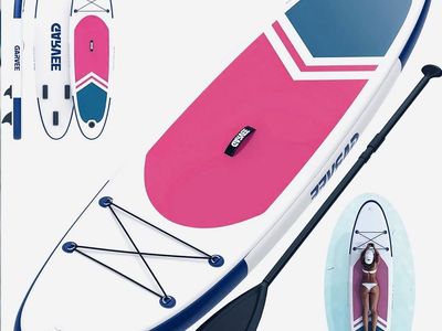 SUP Inflatable Stand Up Paddle Board Set w/ Accessories - 2 person!
