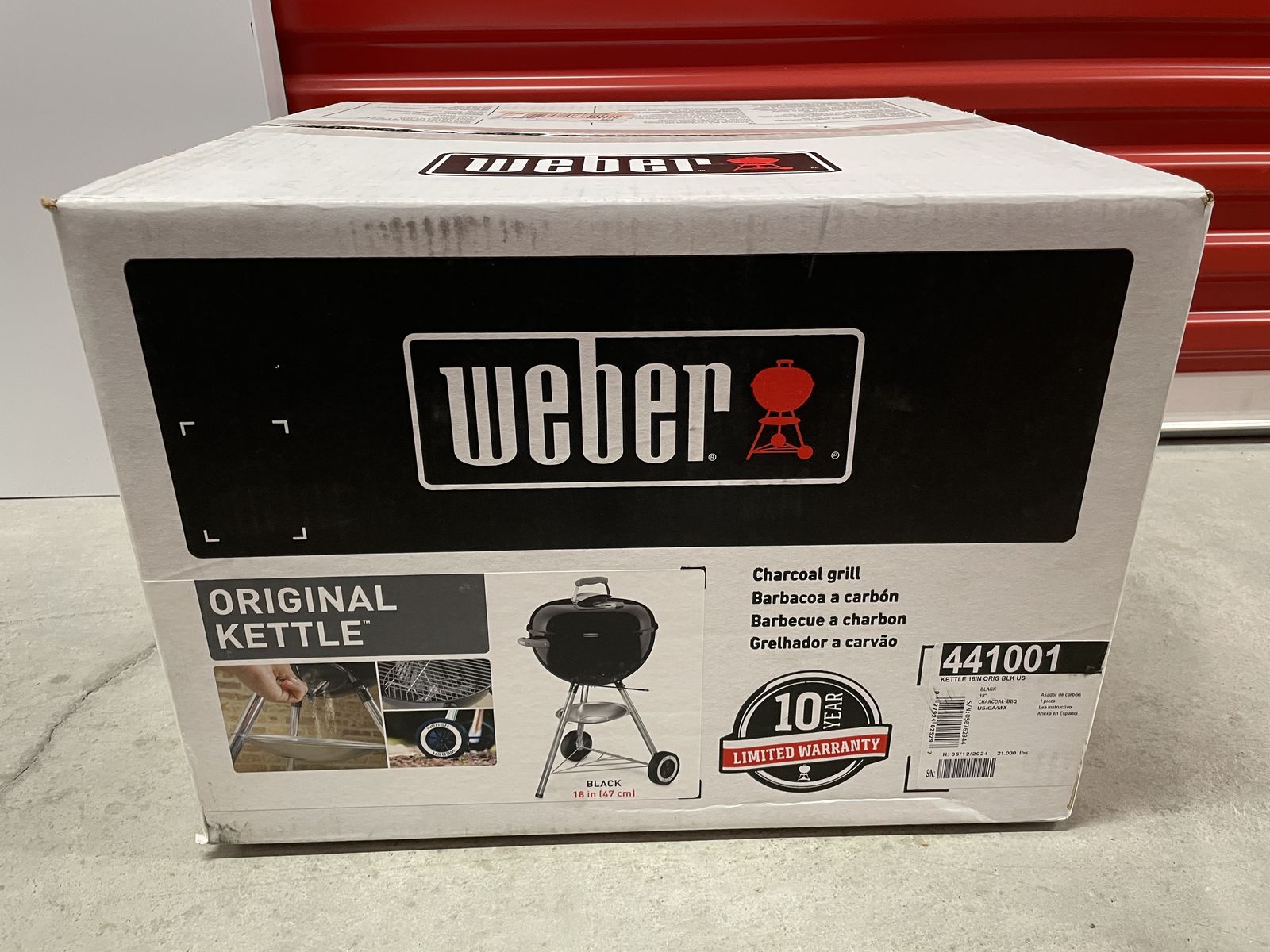 [NEW] Weber Original Kettle 18" Charcoal Grill