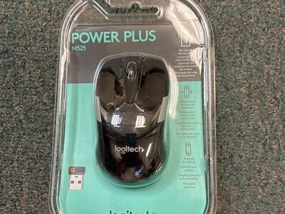 Logitech M525 wireless mouse new with batteries