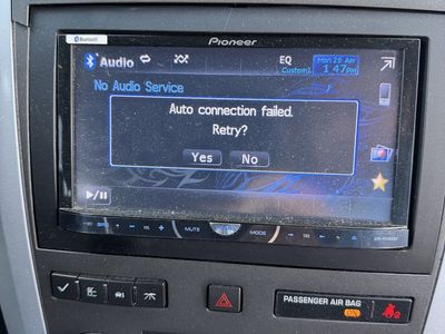 Pionner double din car stereo