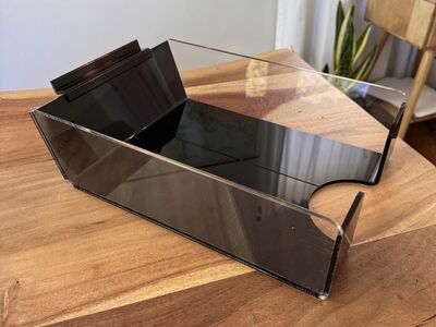 Gridwall Slatwall Acrylic Paper Trays Holders - Covers - Envelope Divider