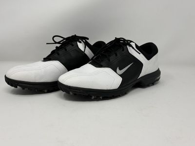 Nike Golf Shoes Size 10 - Black & White