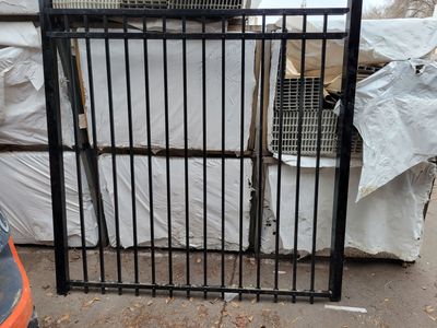 102' of New Barrette 6' Tall 3 rail Aluminum Fence $1,500.00