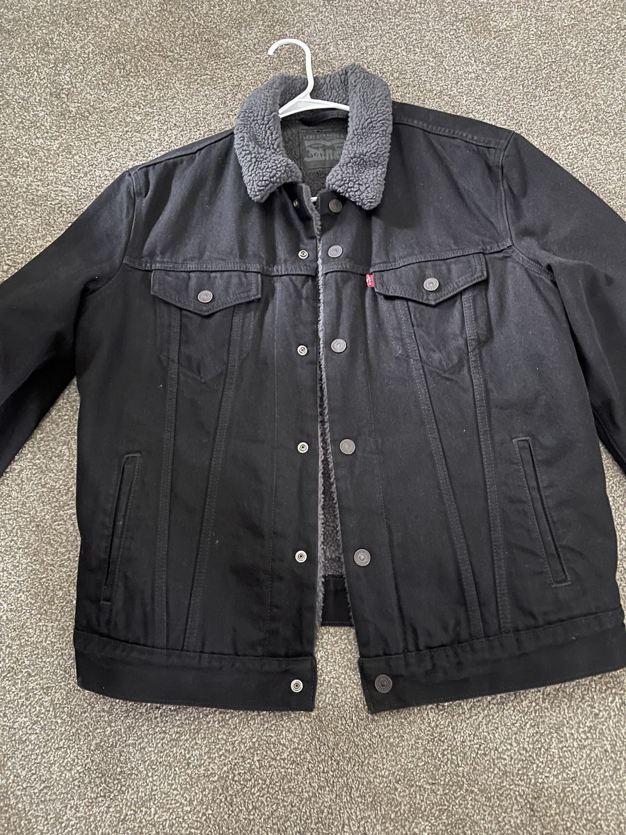 Black Levi Jean Jacket- Large